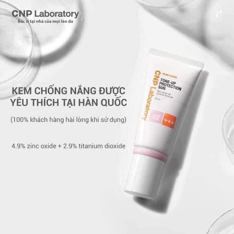 Kem chống nắng 𝐂𝐍𝐏 𝐓𝐨𝐧𝐞-𝐔𝐩 𝐏𝐫𝐨𝐭𝐞𝐜𝐭𝐢𝐨𝐧 𝐒𝐮𝐧 𝟒𝟐+++