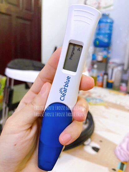 Hộp 2 que thử thai clearblue giúp xác định số tuần thai pregnancy test - ảnh sản phẩm 3