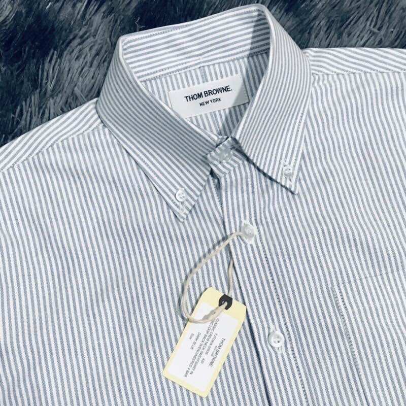 Áo sơ mi Thom Brown cao cấp xanh biển
