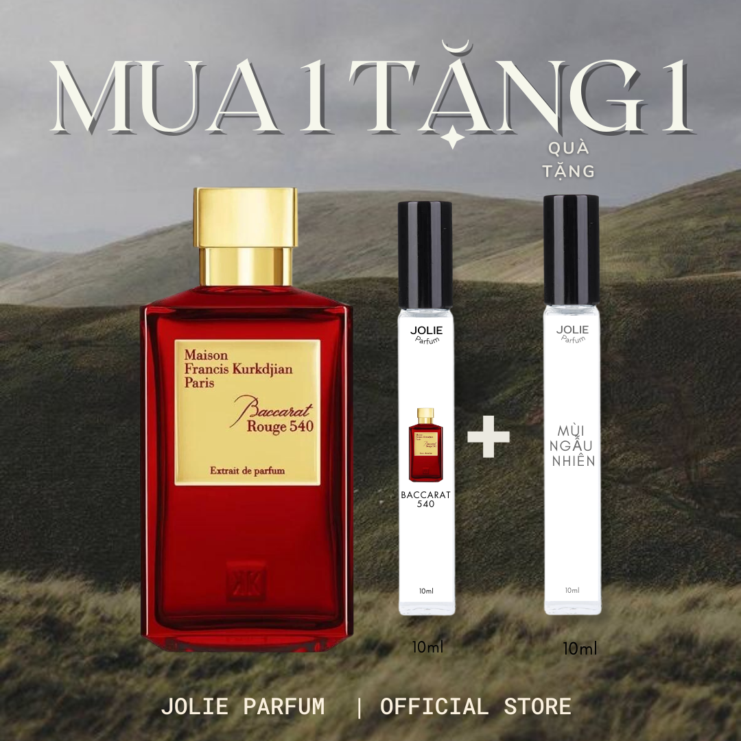 Nước hoa chiết 10ml Baccarat Rouge 540 - Jolie Parfum