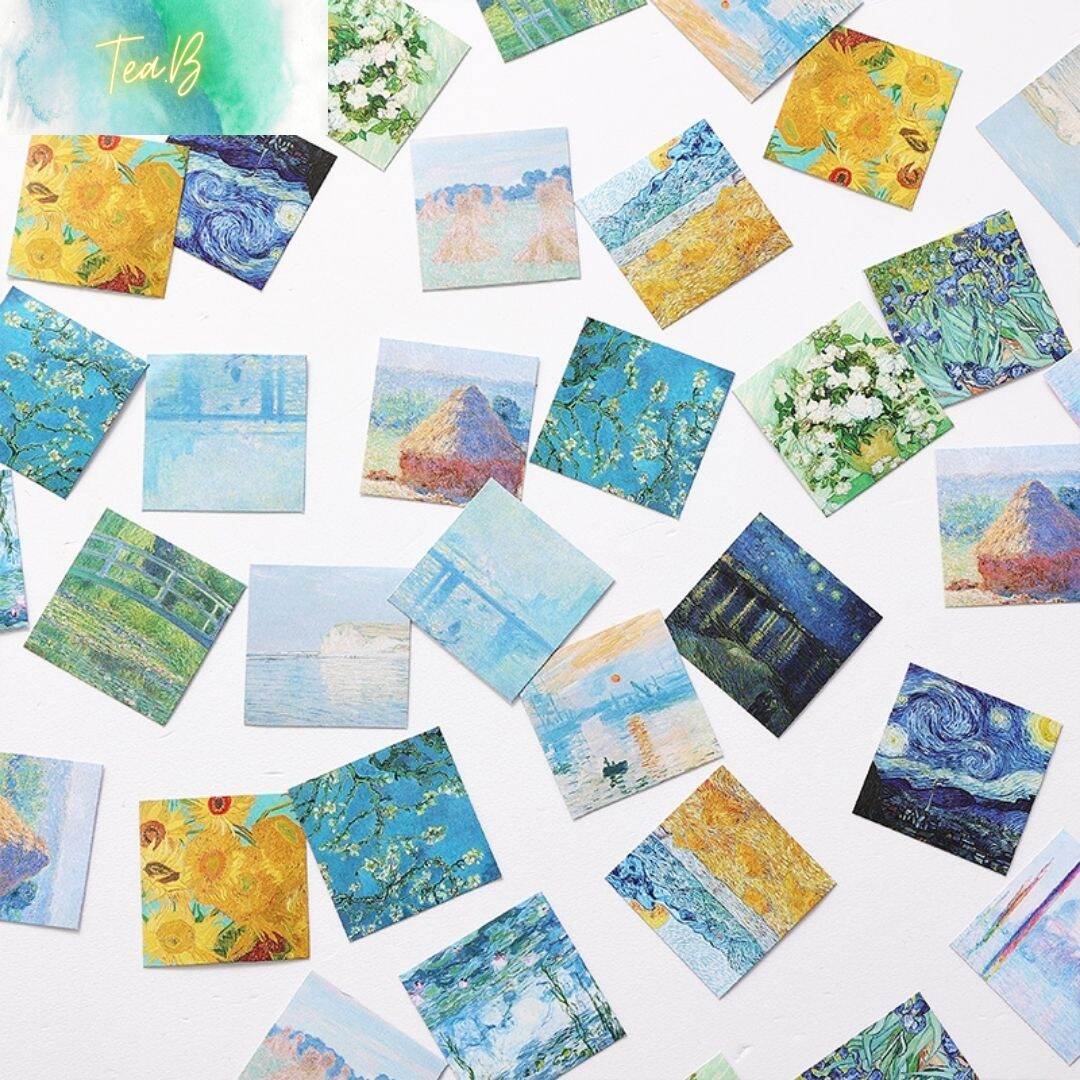 Bộ 45 Sticker (Miếng Dán) Trang Trí Hình Sáng Tạo (Tea.B_ST18)