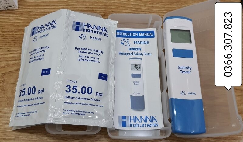 Máy đo Độ Mặn HANNA HI 98319