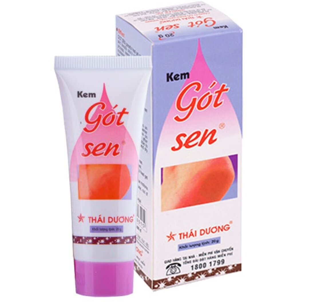 Kem bôi Gót sen
