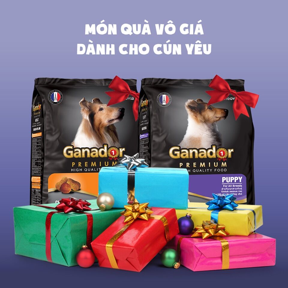 Thức ăn hạt cho chó Ganador Puppy 20kg