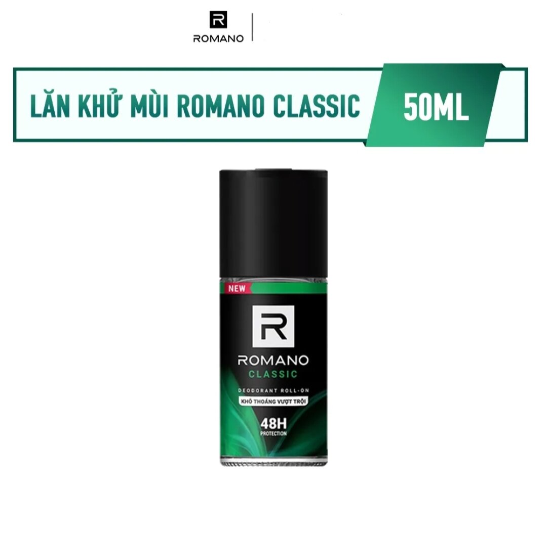 Lăn khử mùi Romano Classic 50ml