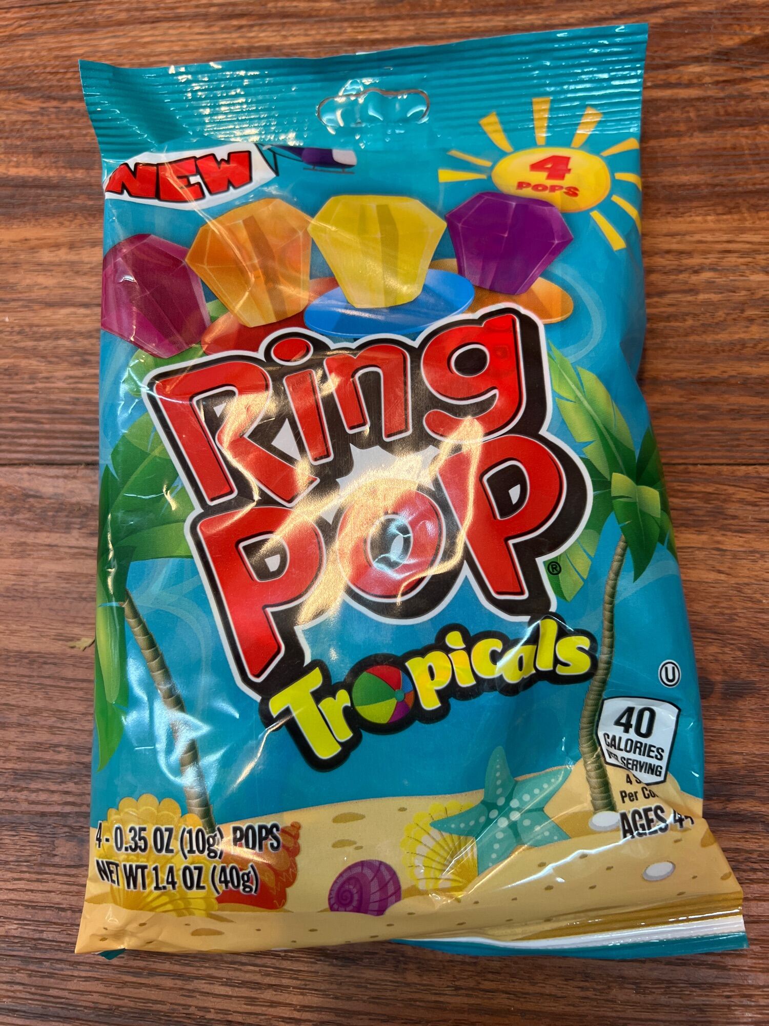 Kẹo Ring Pop 4viên - TL 40gr - Nhập từ Mỹ