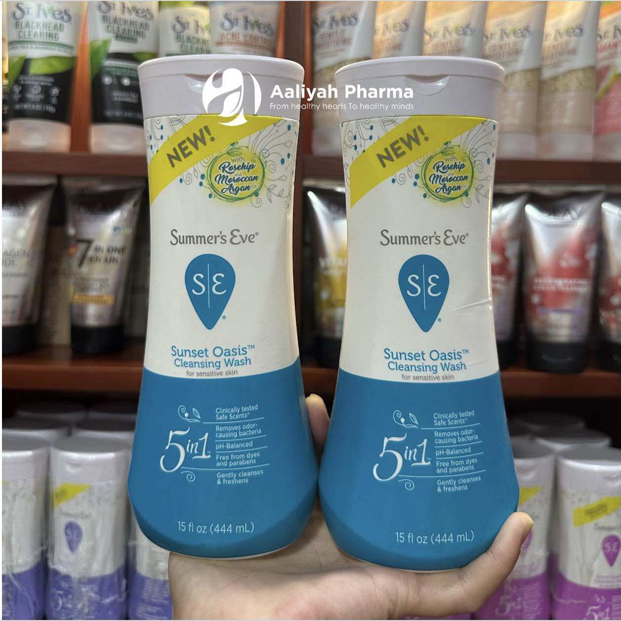 Dung Dịch Vệ Sinh Phụ Nữ Summer’s Eve 444ml Mỹ