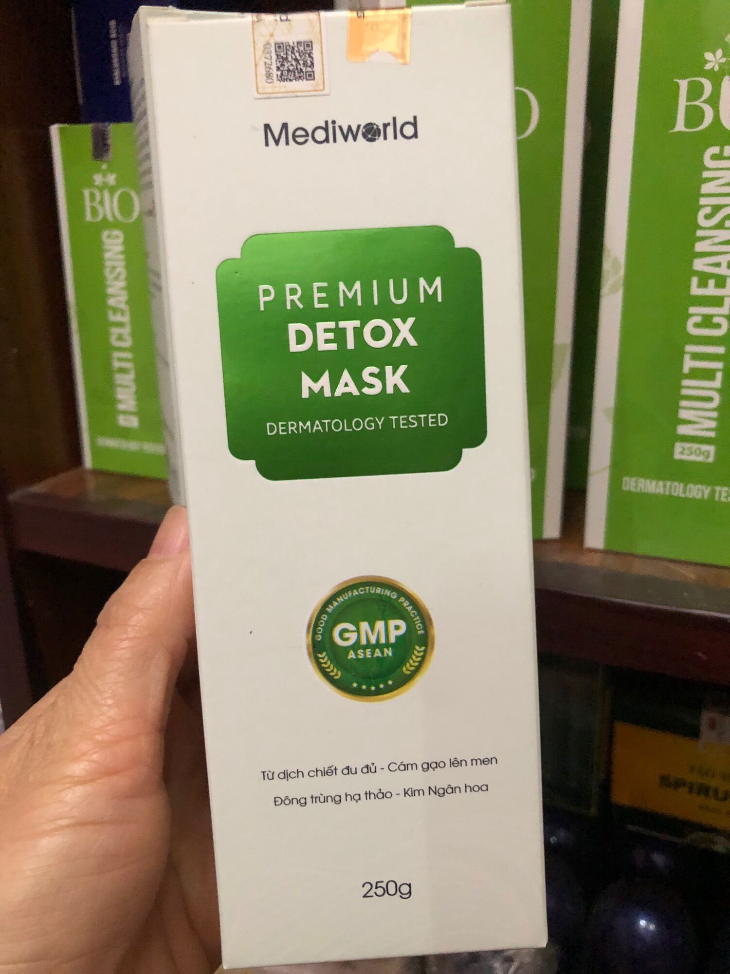 Mẫu mới" Mặt Nạ Thải Độc Premium Detox Mask 250g