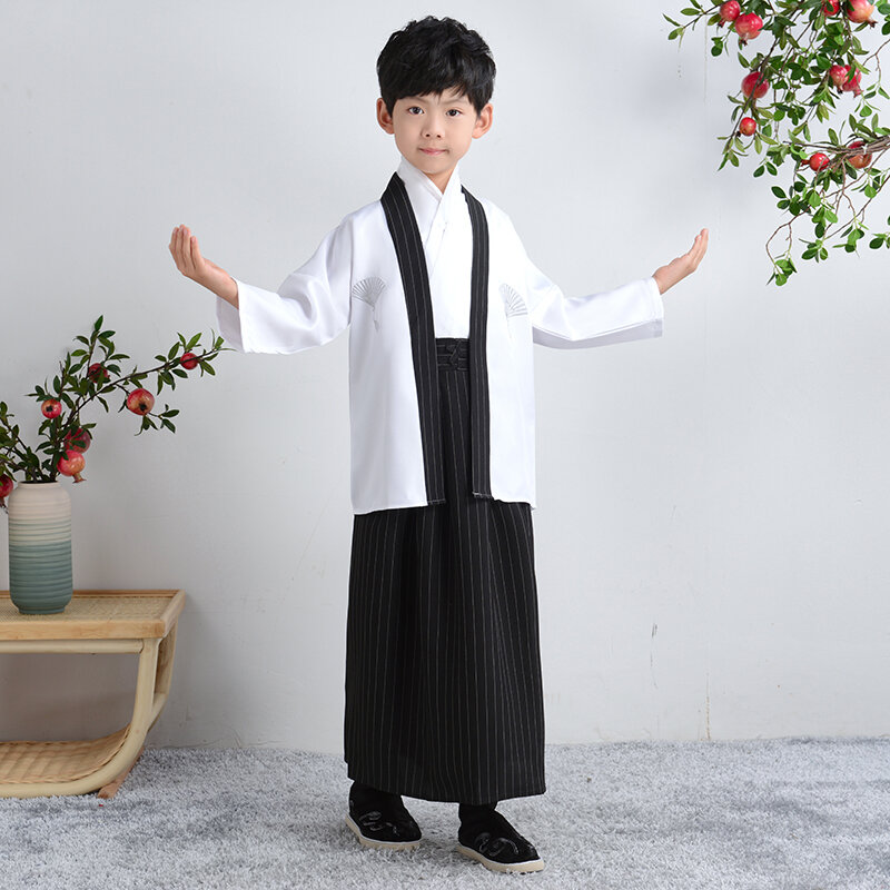 Cổ trang kimono trẻ em nhật bản áo tắm dân tộc bé trai bé gái trang phục biểu diễn vũ đạo biểu diễn hợp xướng học sinh halloween