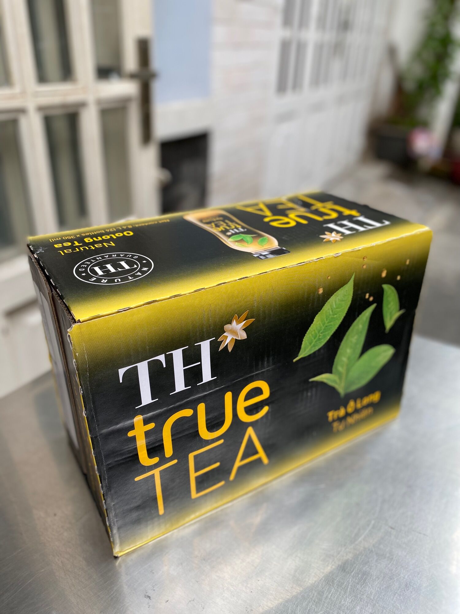 thùng 24 chai TH TRUE TEA vị trà xanh/ô long