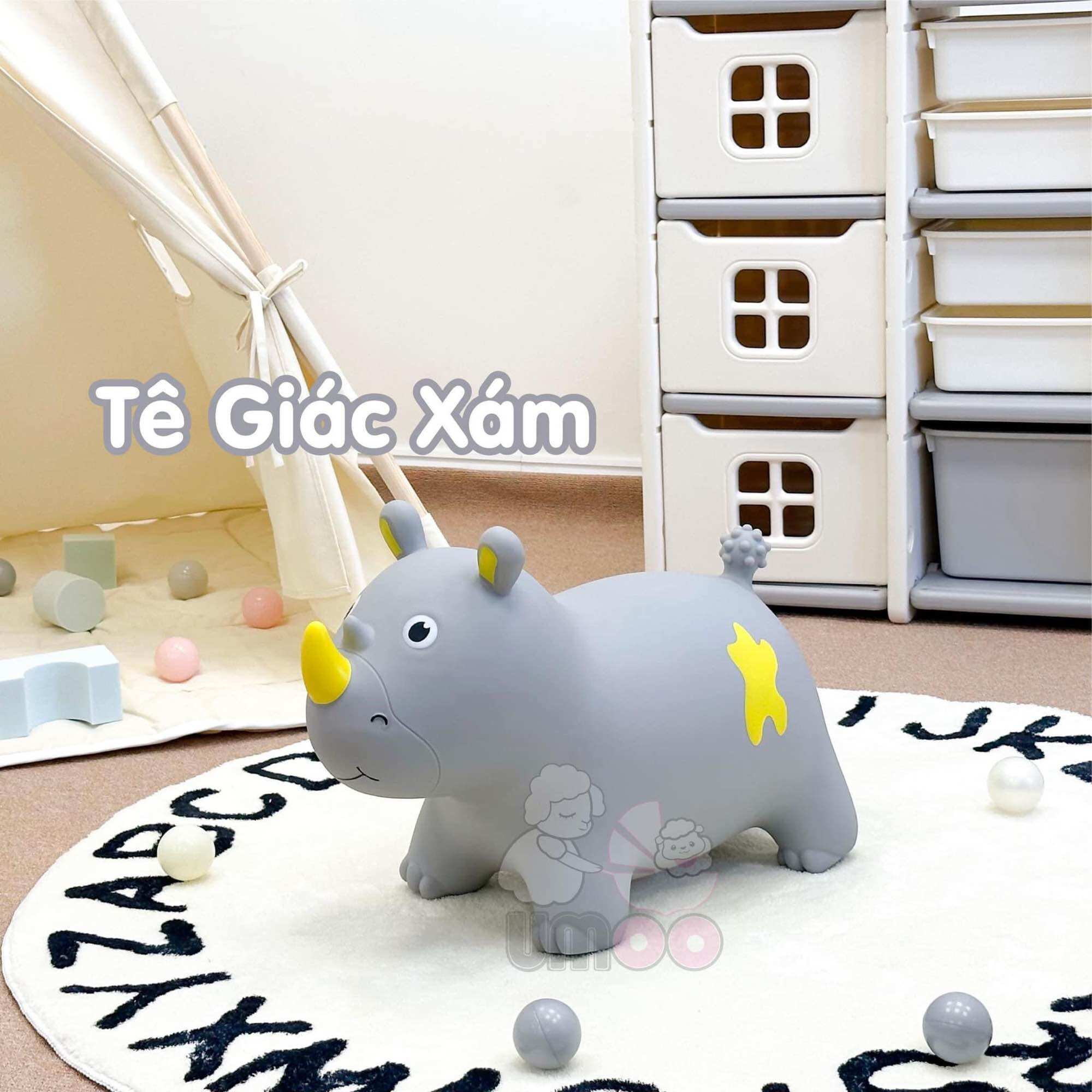 Thú Nhún Cao Su Umoo Cho Bé
