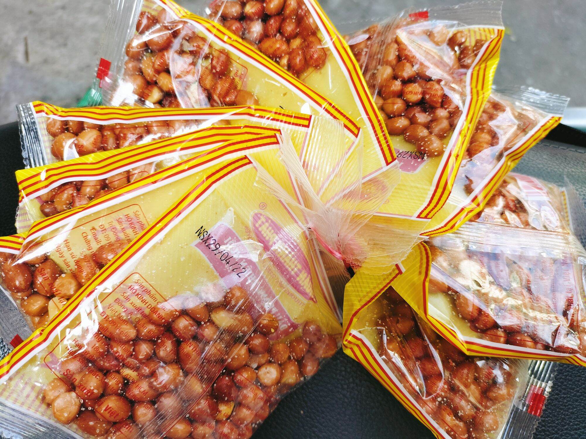 Combo 10 gói/5 gói đậu phộng muối