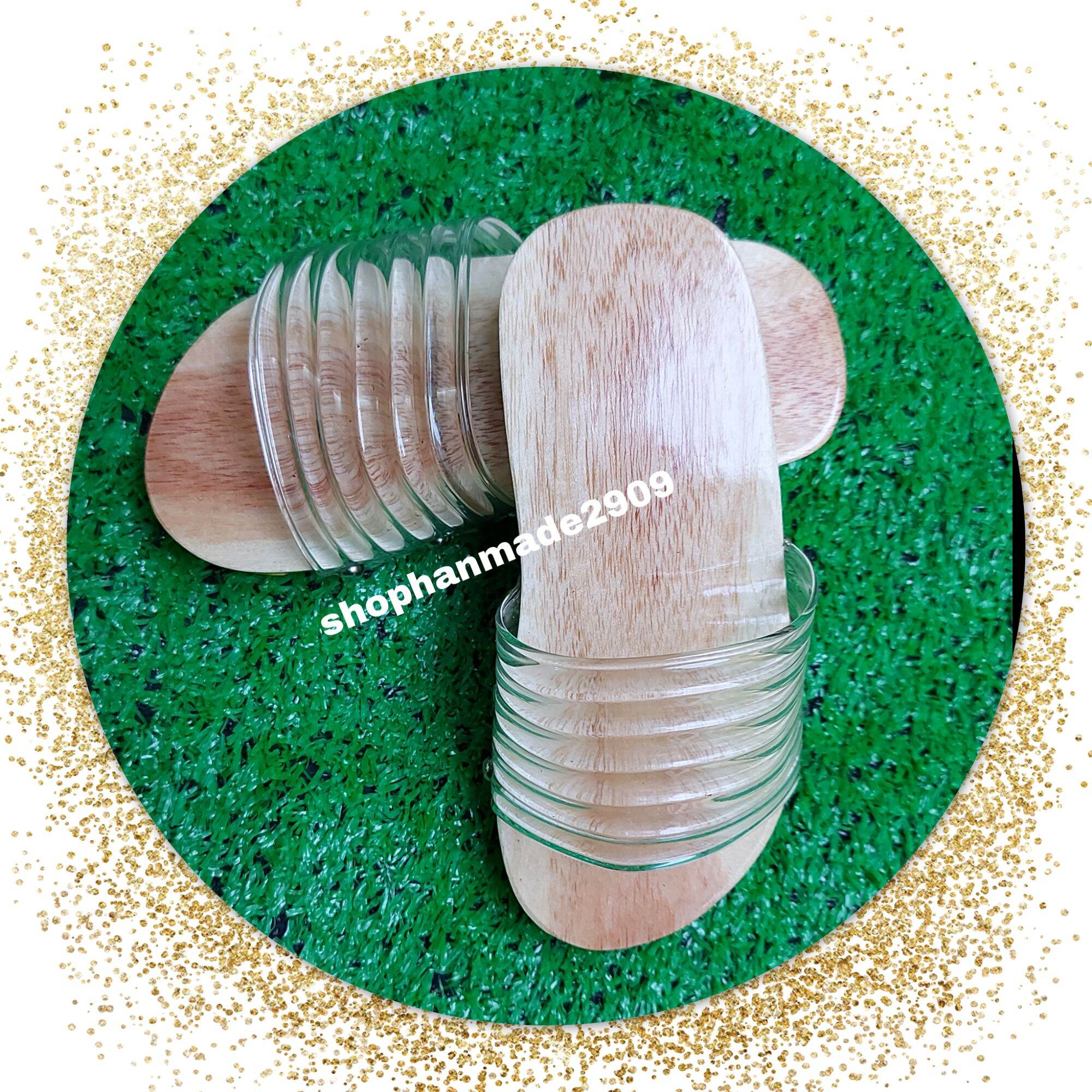 Guốc gổ quai trong thiên nhiên thời trang cho bé yêu