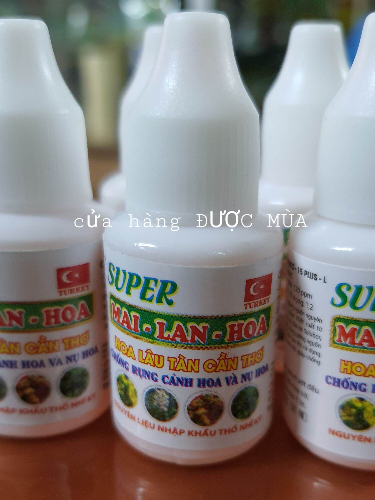 chế phẩm chống rụng hoa Mai , Lan, Hồng - SUPPER MAI 10ML