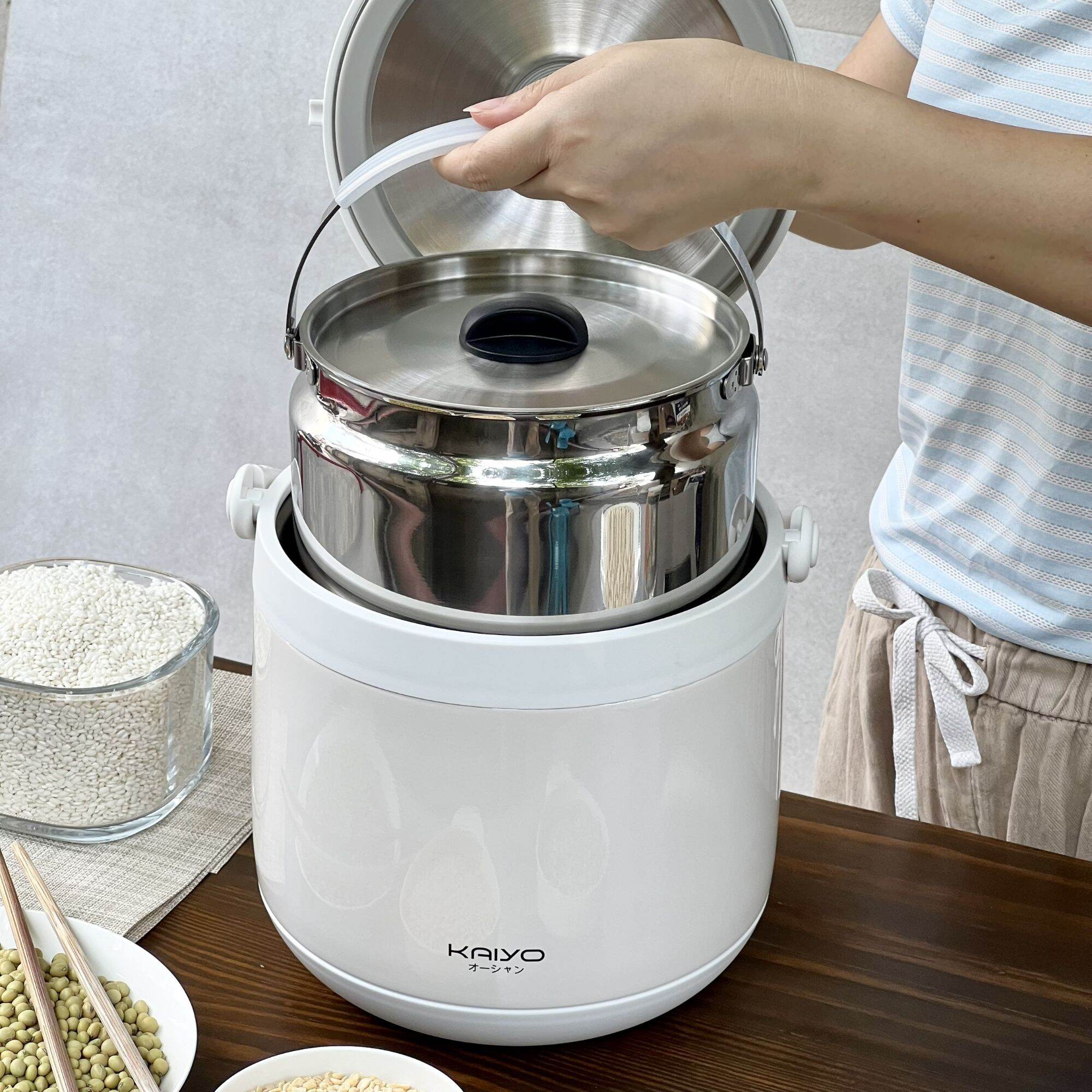 Nồi ủ Kaiyo 3L, 4.5L - Nhật - Bảo hành 5 năm