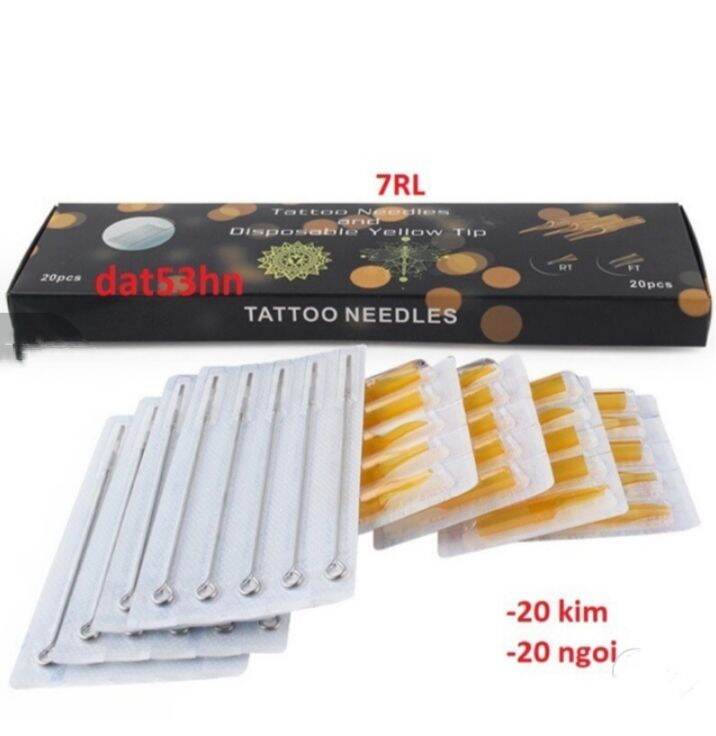 Kim xăm hình và ngòi 9RL chạy khung 20 chiếc