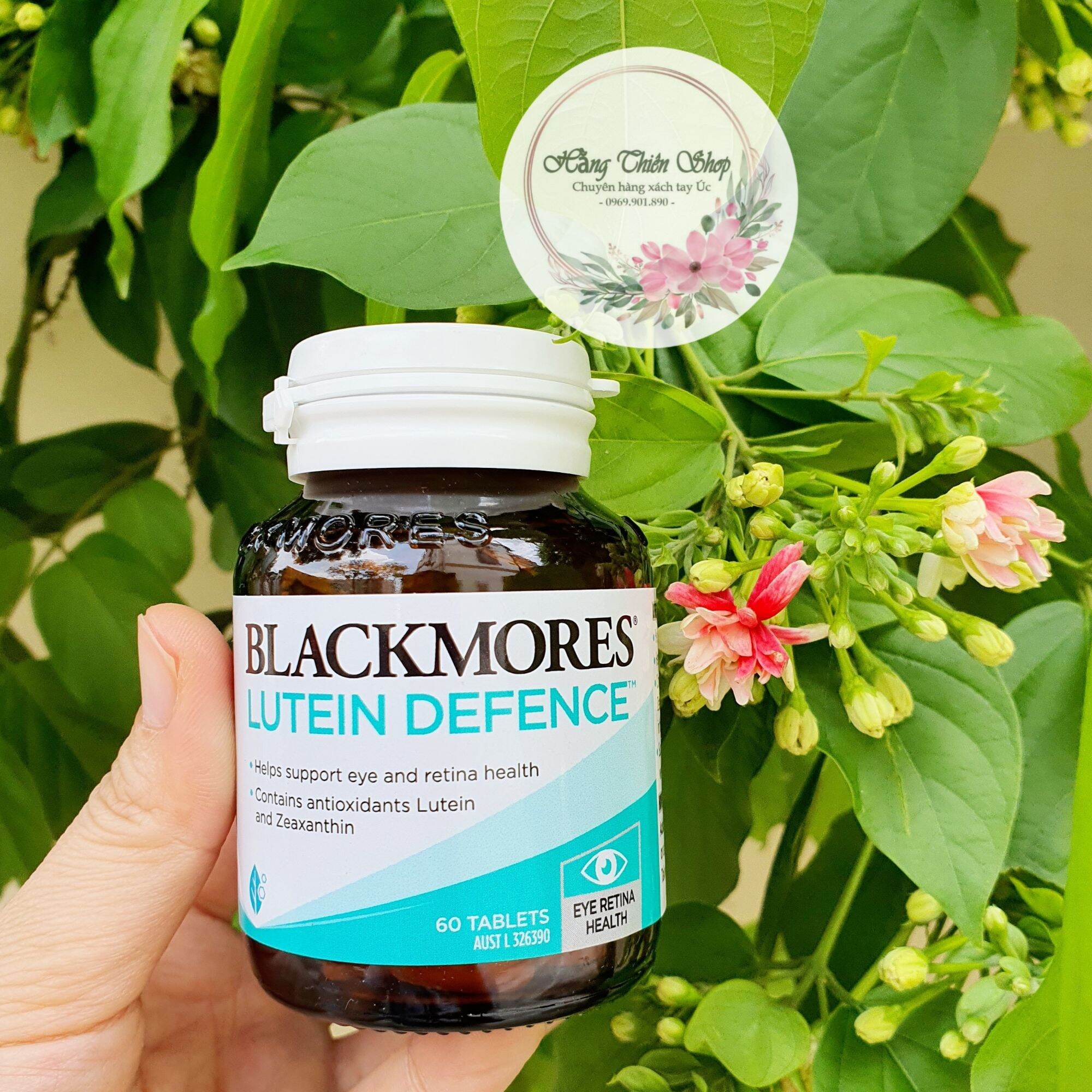 (Đủ bill) Bổ Mắt Blackmores Lutein Defence 60 viên