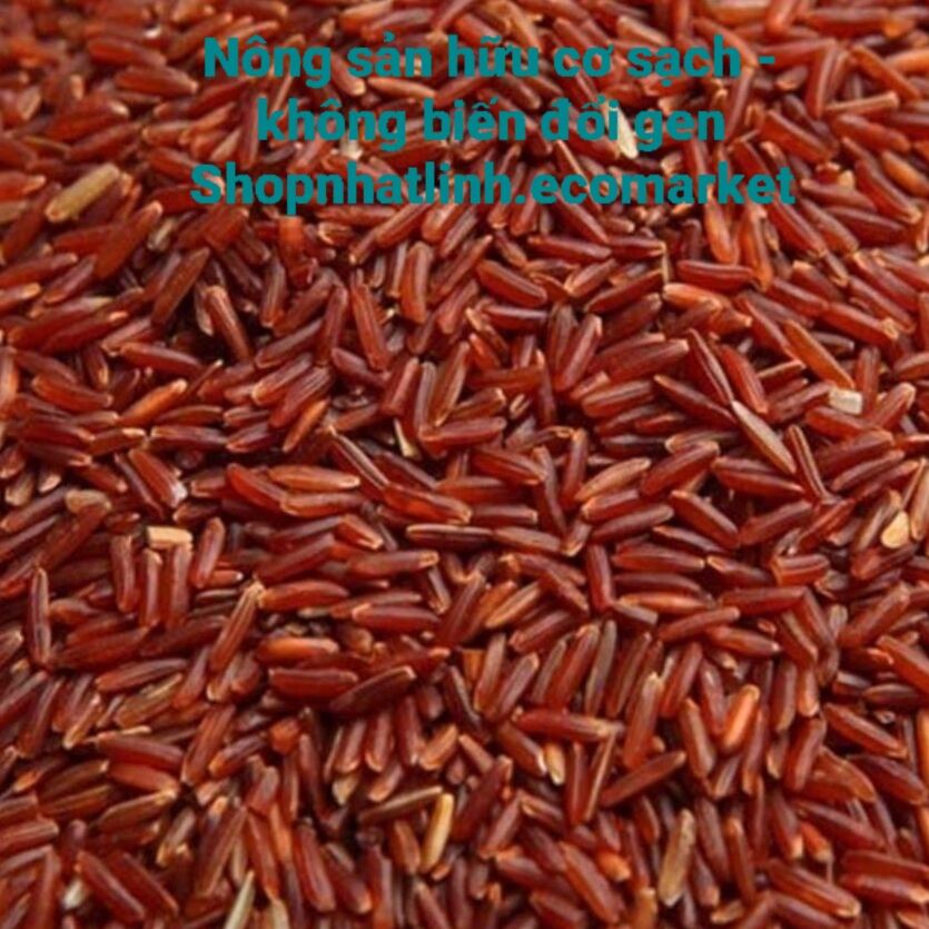 Gạo lứt - Gạo lứt đỏ hữu cơ 1kg