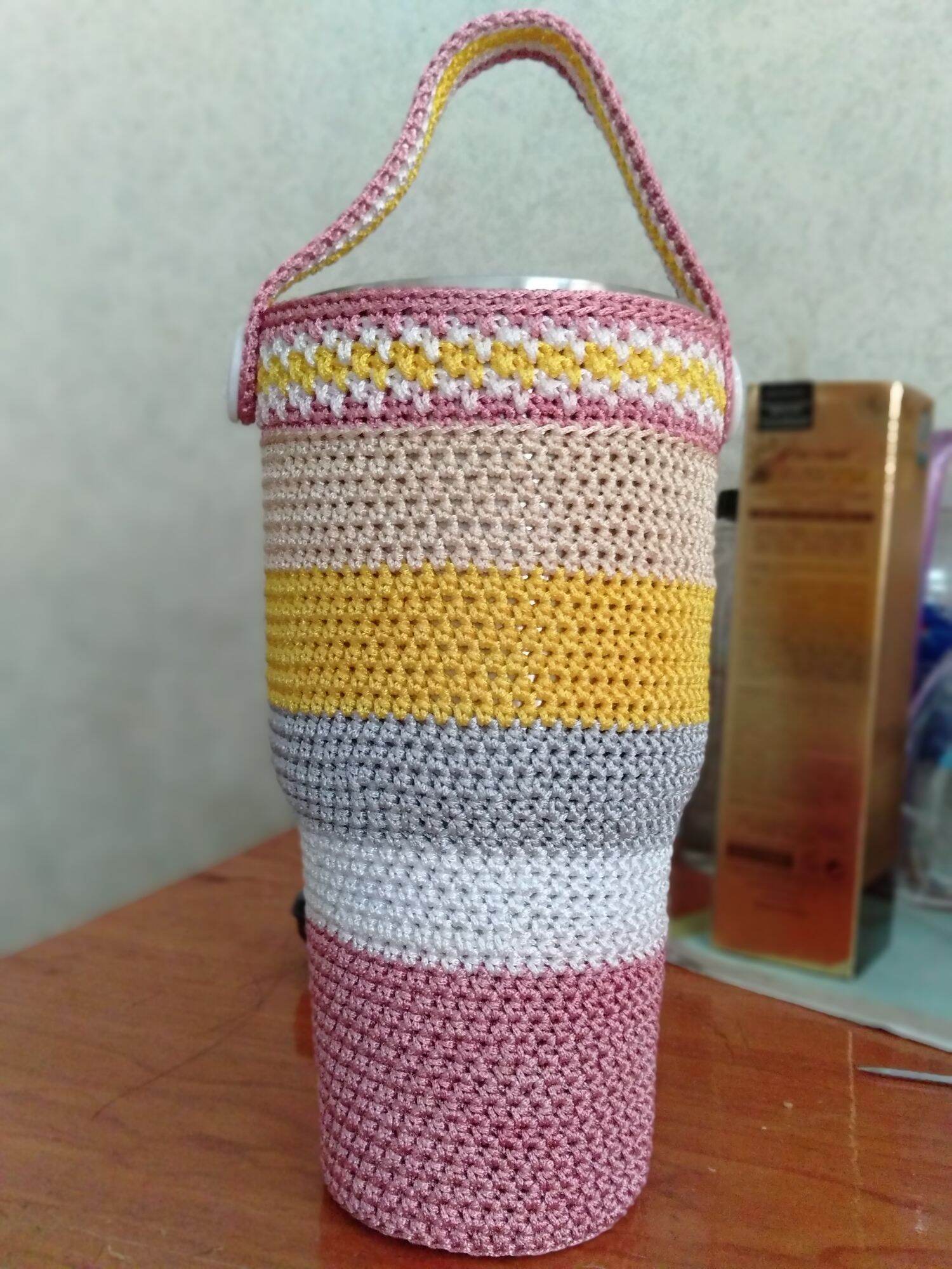 Túi đựng ly giữ nhiệt 900ml ( 20cm-7cm-9cm)