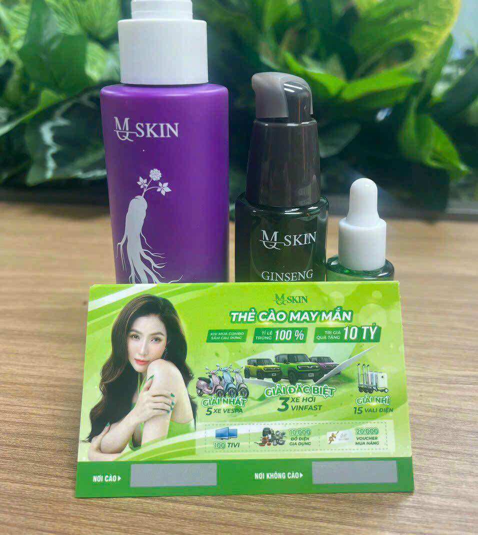 Combo Tái tạo sâm cau rừng( liệu trình 3 món)