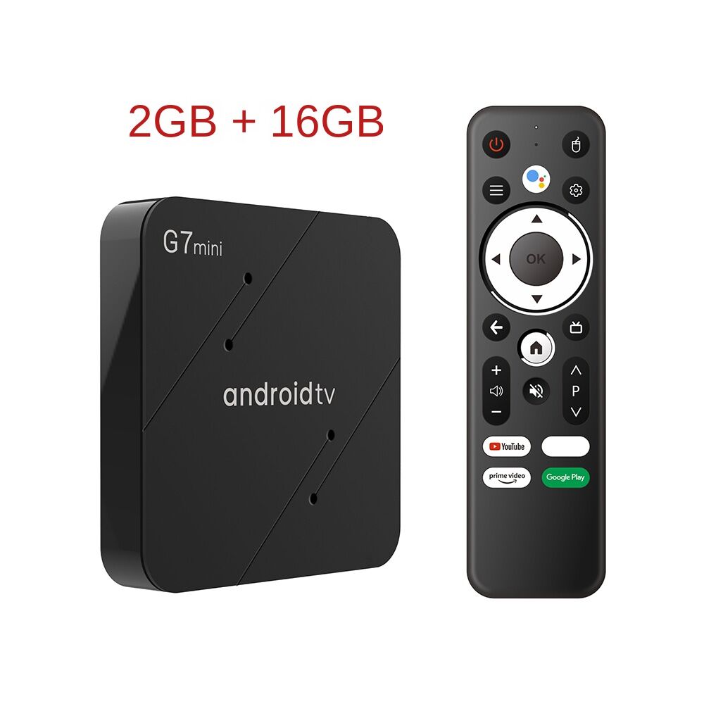 G7 Mini Smart TV Box Android 11.0 Amlogic S905W2 4K HDR Media Player 2.4G/5GHZ WiFi Youtube Google Paly 2GB+16GB Set Top Box