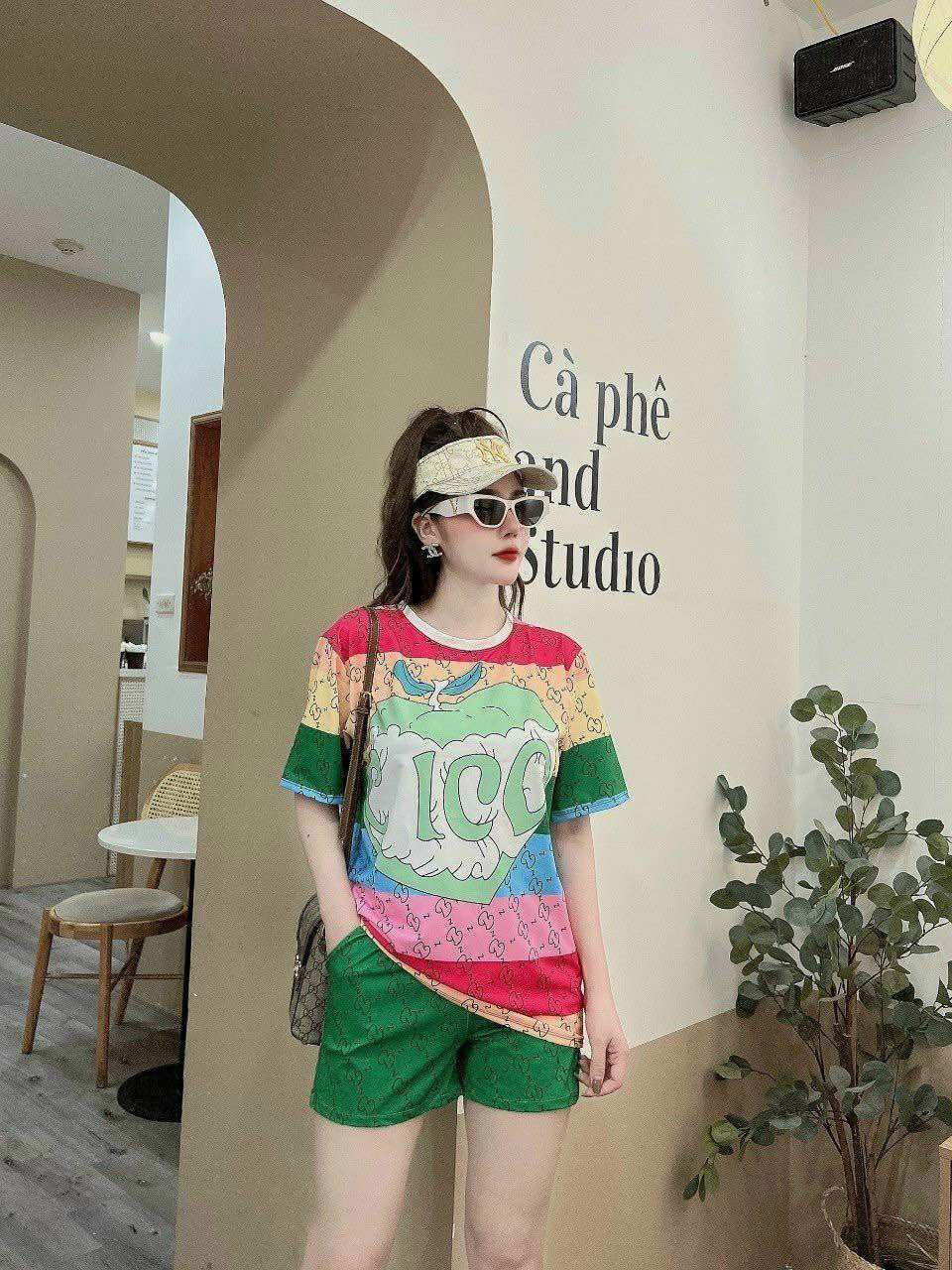 BỘ SHORT COTTON LẠNH PHỐI 3D CAO CẤP