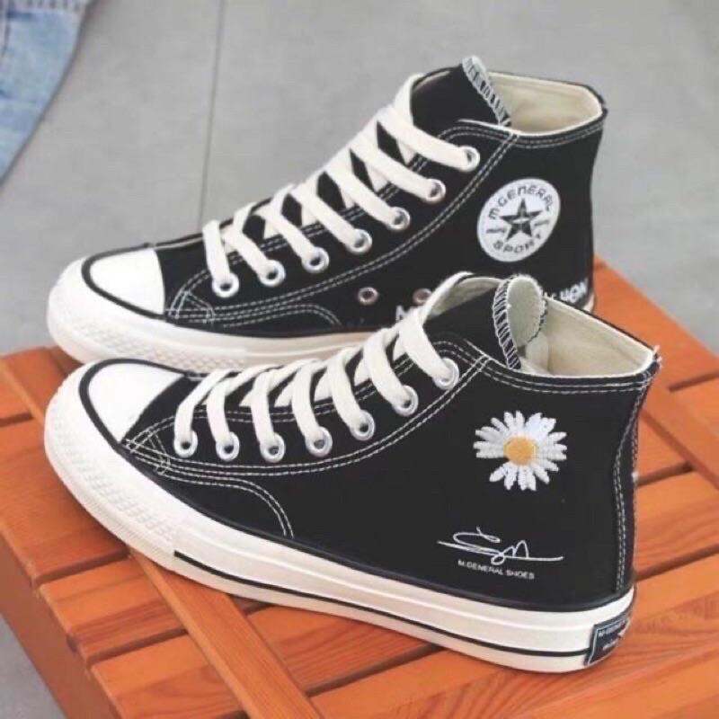 giày cv hoa cúc cao cổ nam nữ (số lượng có hạn)