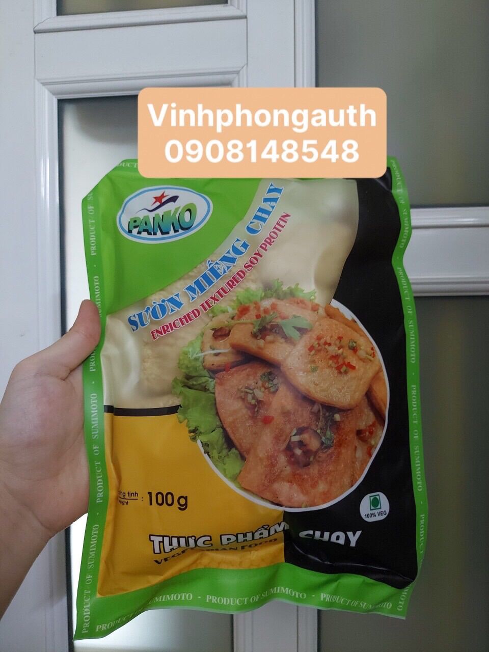 Sườn miếng chay panko gói 100gr