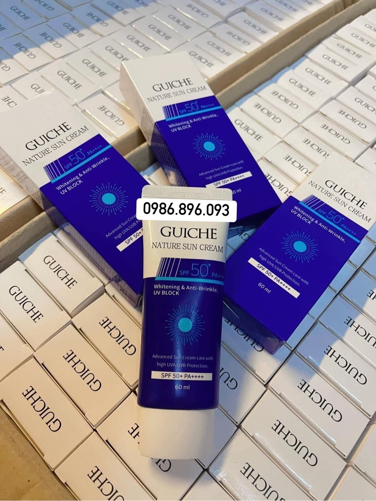 Kem Chống Nắng GUICHE NATURE SUN CREAM 60ML