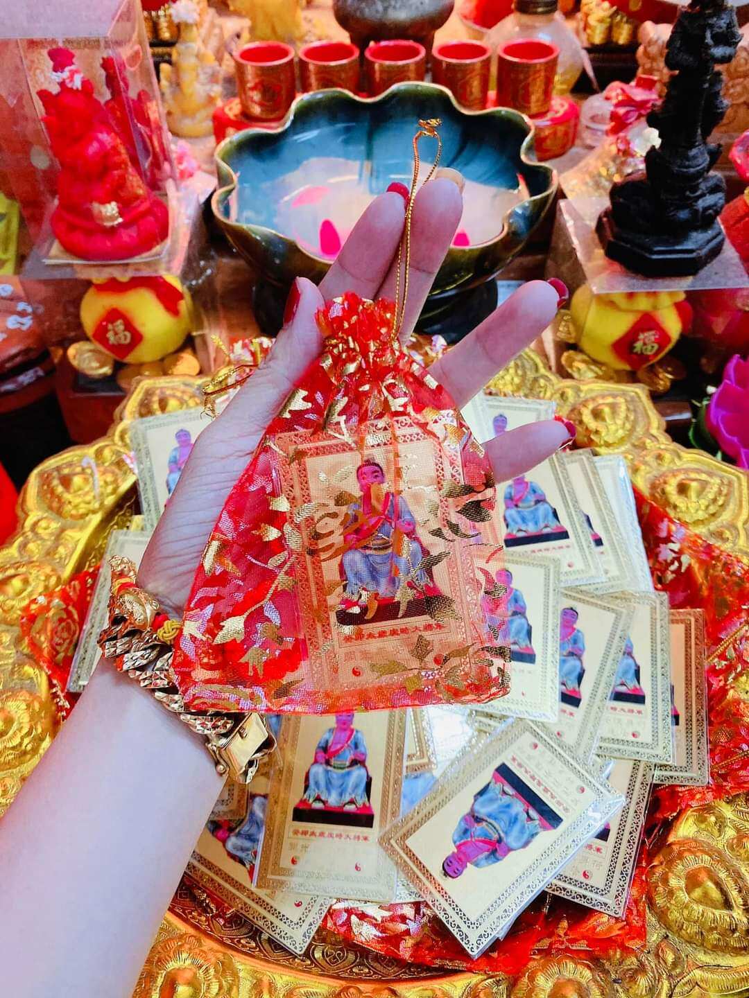 Thẻ Kim Bài Thái Tuế 2023 ( đã sen chua thái )