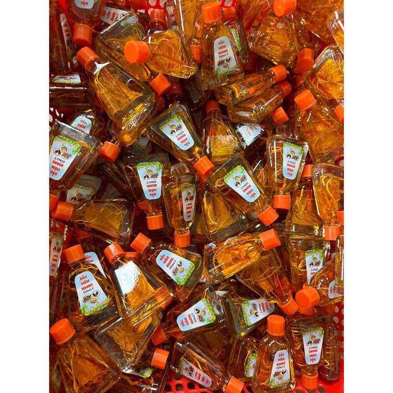 Combo 5 chai dầu viêm xoang vàng 7ml (rễ thuốc)