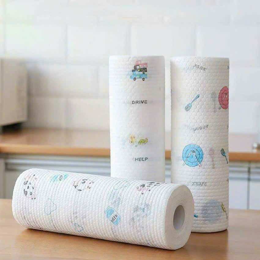 GIẤY LAU ĐA NĂNG CUỘN 50 tờ