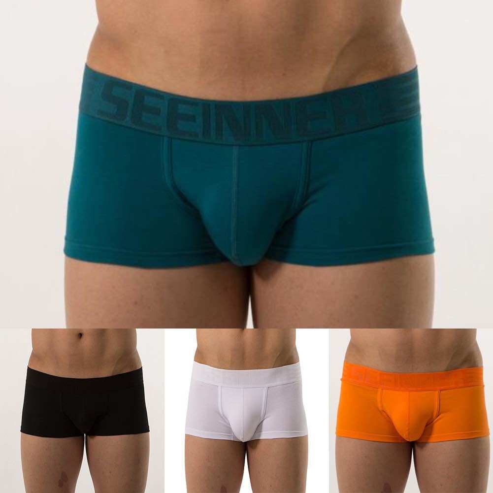 Quần lót nam boxer SEEINNER thun cotton size L-XL