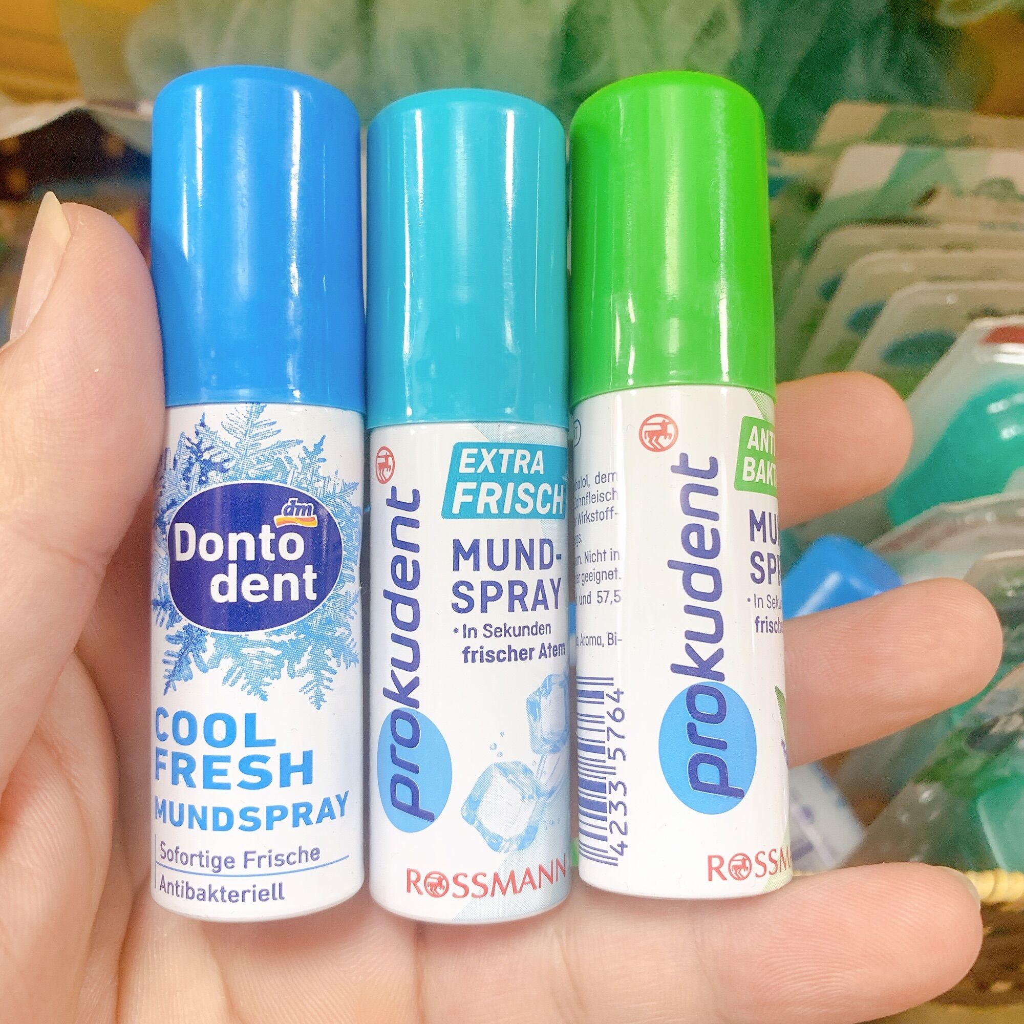 Xịt thơm miệng Dontodent,Prokudent nội địa Đức - 15ml