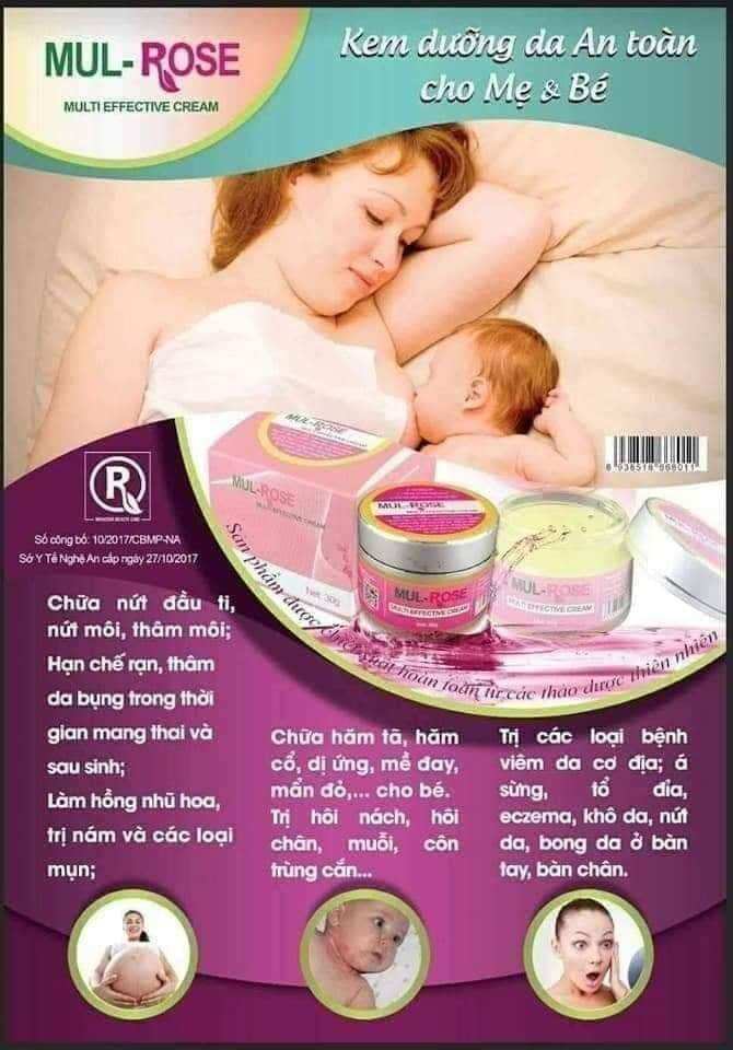 Kem mul-rose chính hãng