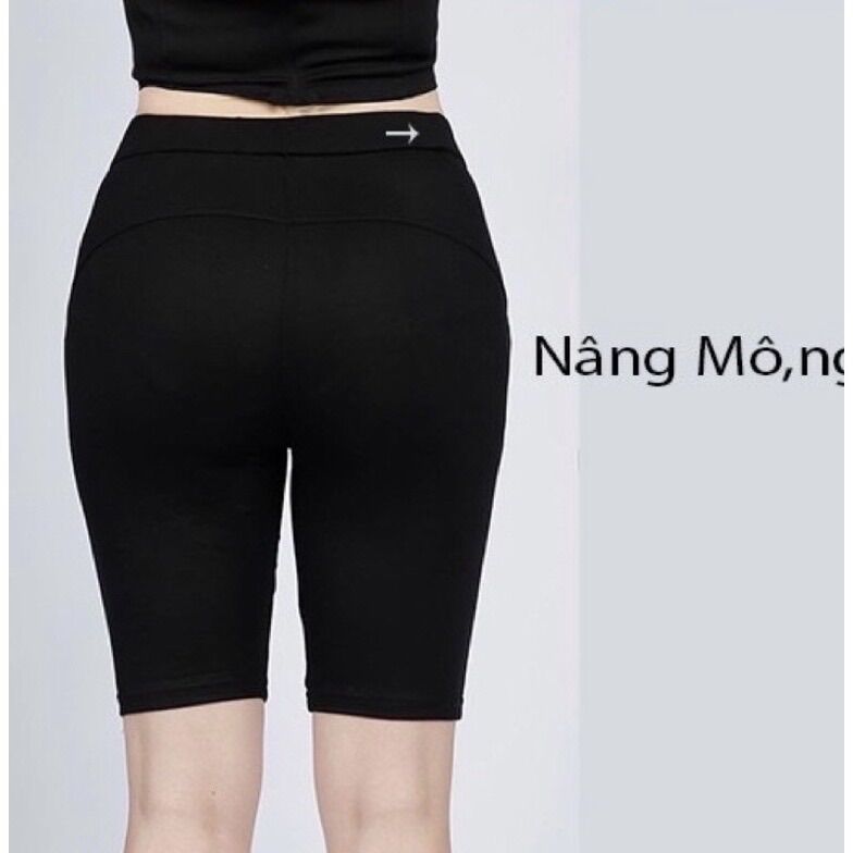 Quần nâng mông ngố biker siêu dày dặn Sos