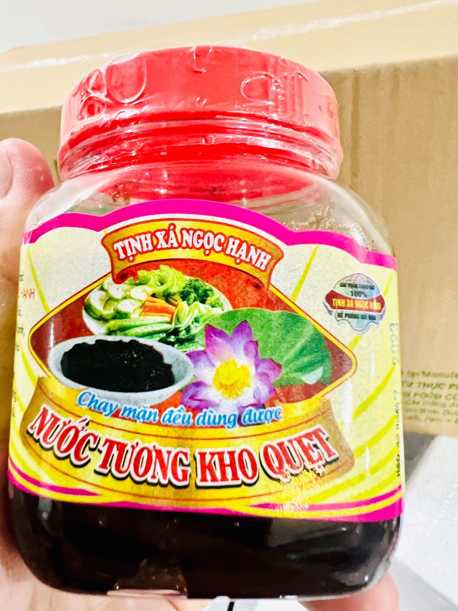   HCM  1 HỘP TƯƠNG KHO QUẸT CHAY   1 hộp    Sản phẩm mới 