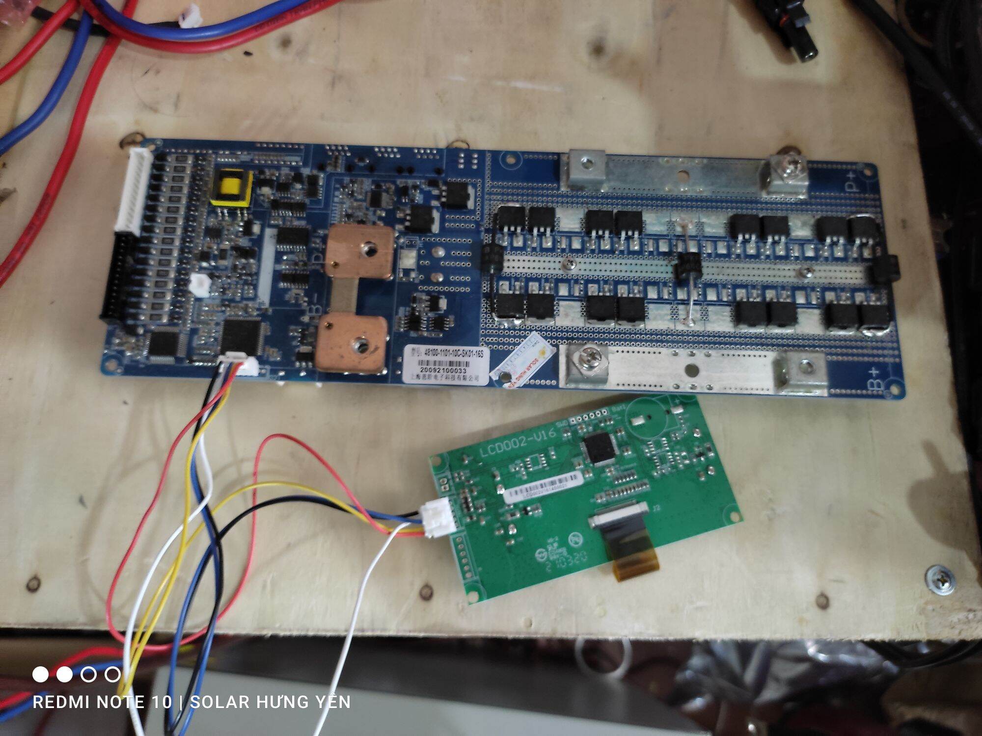 Bo Mạch BMS giao tiếp Can RS485 48V100A 16S