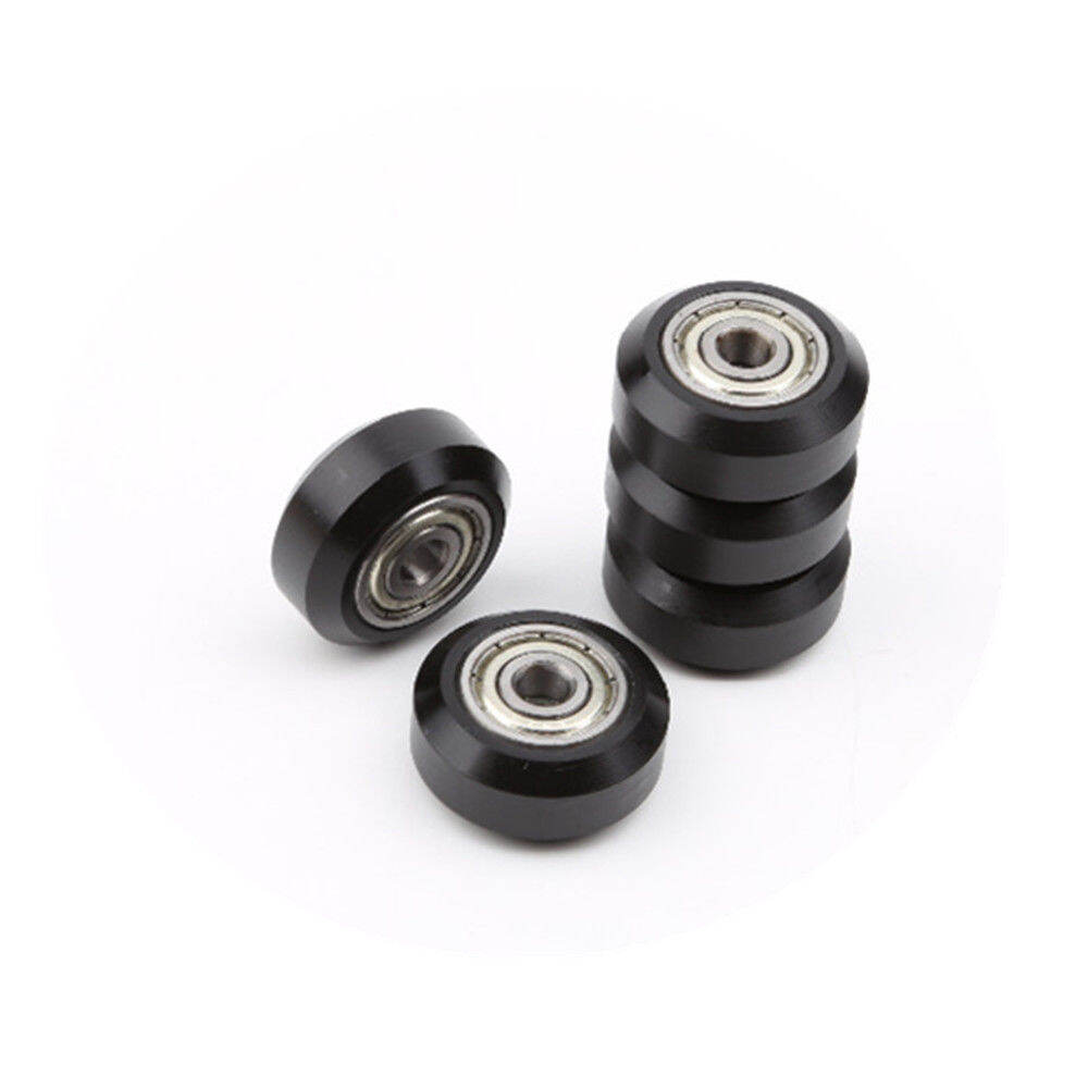 5pcs 3D Printer POM Wheel Plastic Pulley Linear Bearing for Creality Ender 3, Ender 3 Pro, Ender 3 V2, CR-10, CR-10S