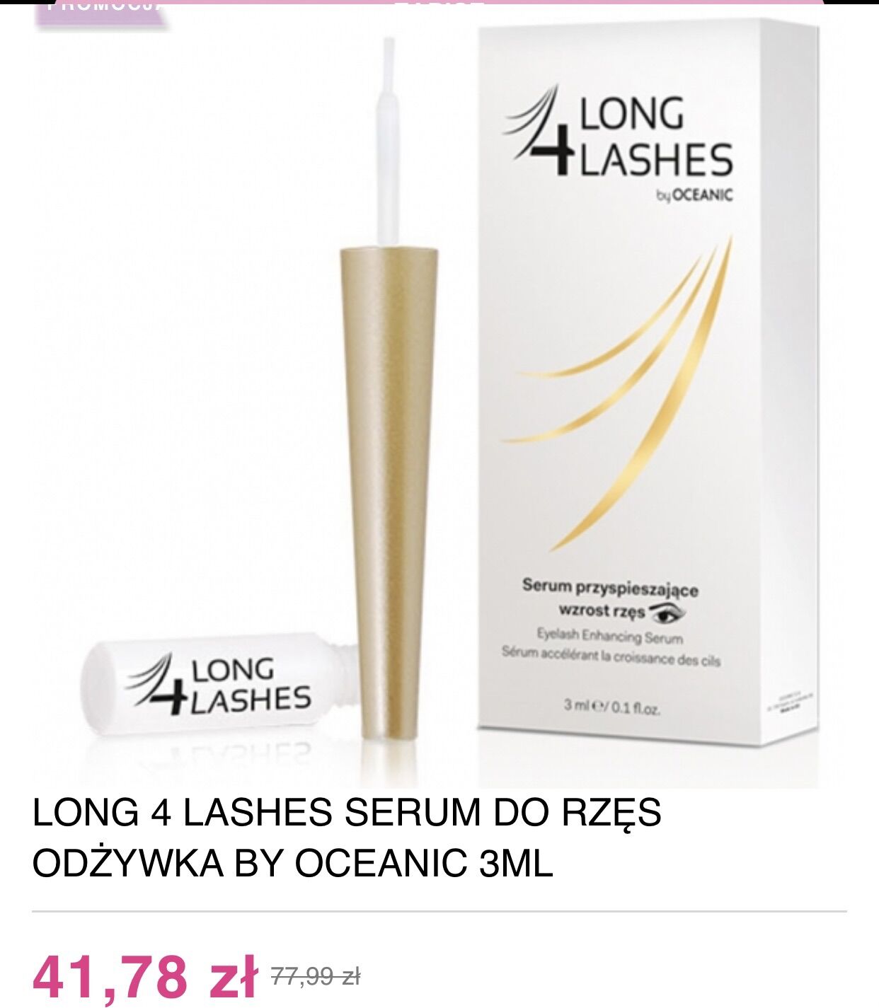 Dưỡng mi 4 Long Lashes nội địa Ba Lan