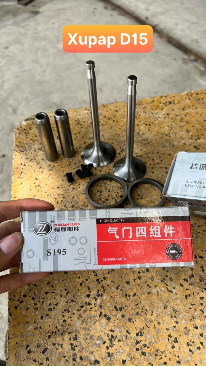Xupap máy D6,D7,D8,D9,D15,D22,D24