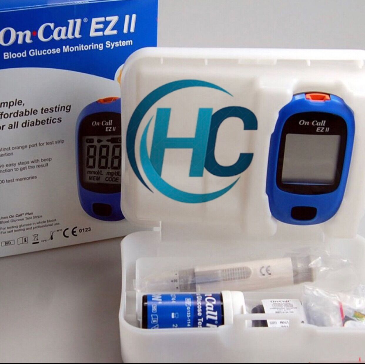[CHÍNH HÃNG] Máy Đo Đường Huyết Acon OnCall Ez II
