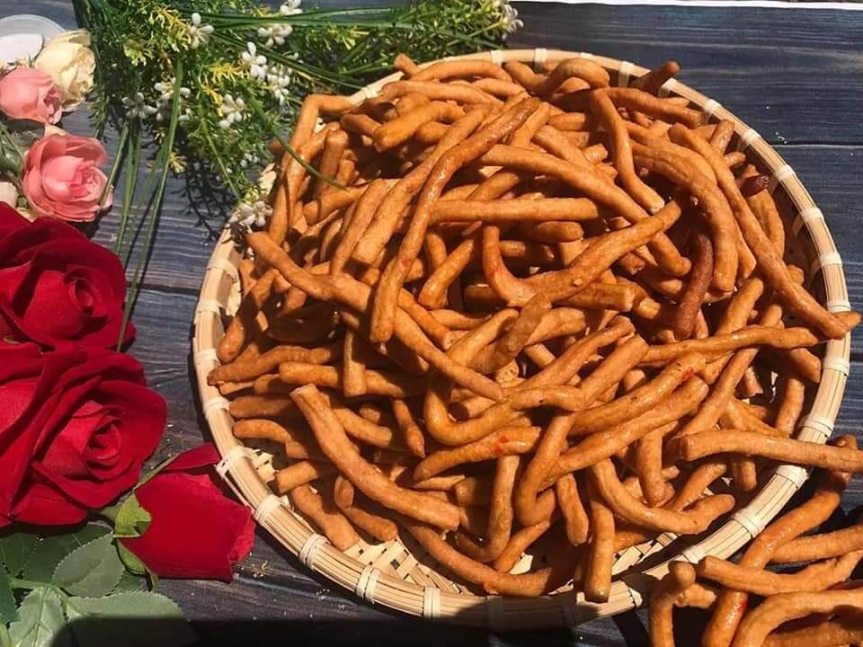 Bánh que củi sốt bơ cay 1kg