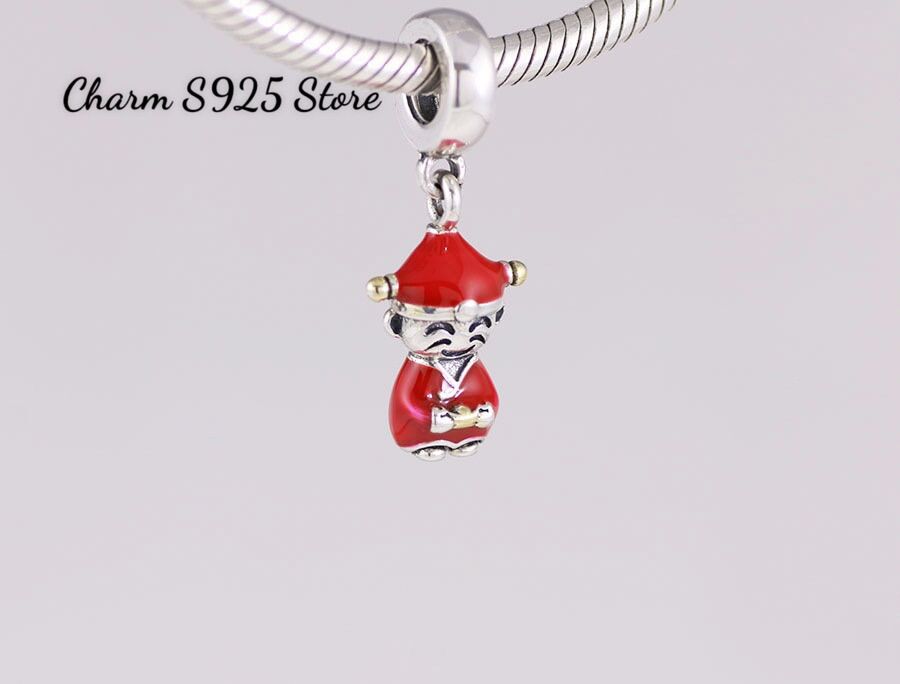 CHARM PAN ALE TREO THẦN TÀI MAY MẮN BẠC S925