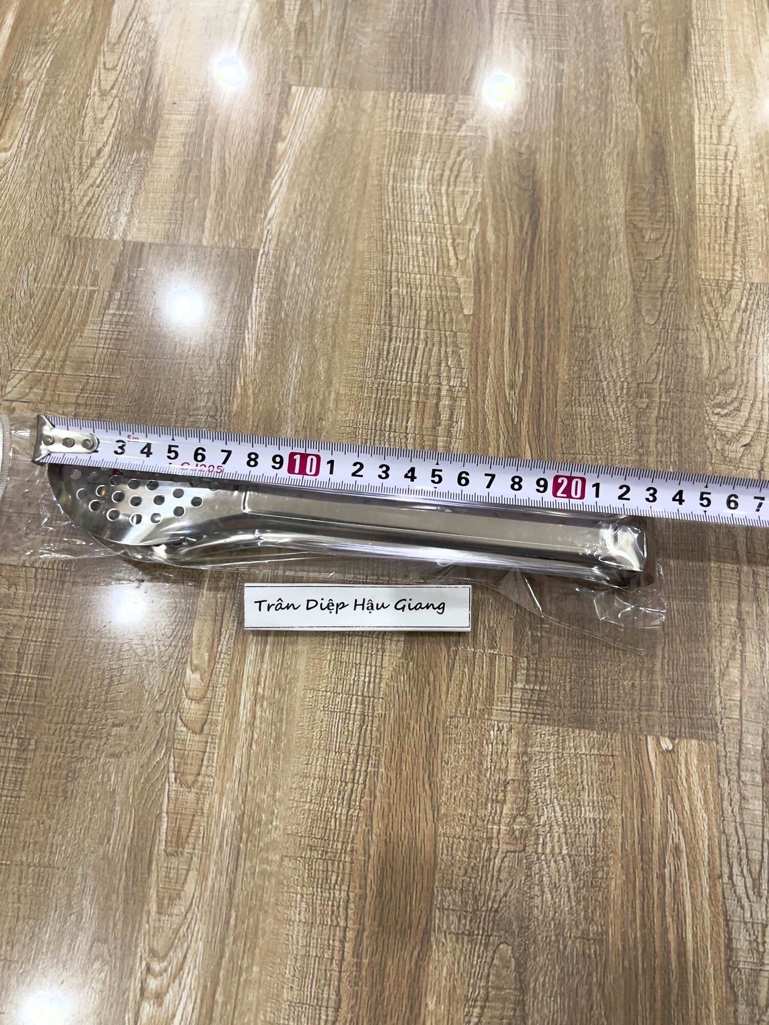 Kẹp Lổ inox gắp thịt nướng, Gắp Thực Phẩm