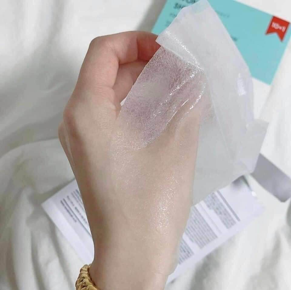 ( Hộp 10 miếng tặng 1) Mặt Nạ WONJIN SHINE EX căng bóng siêu cấp ẩm cho da