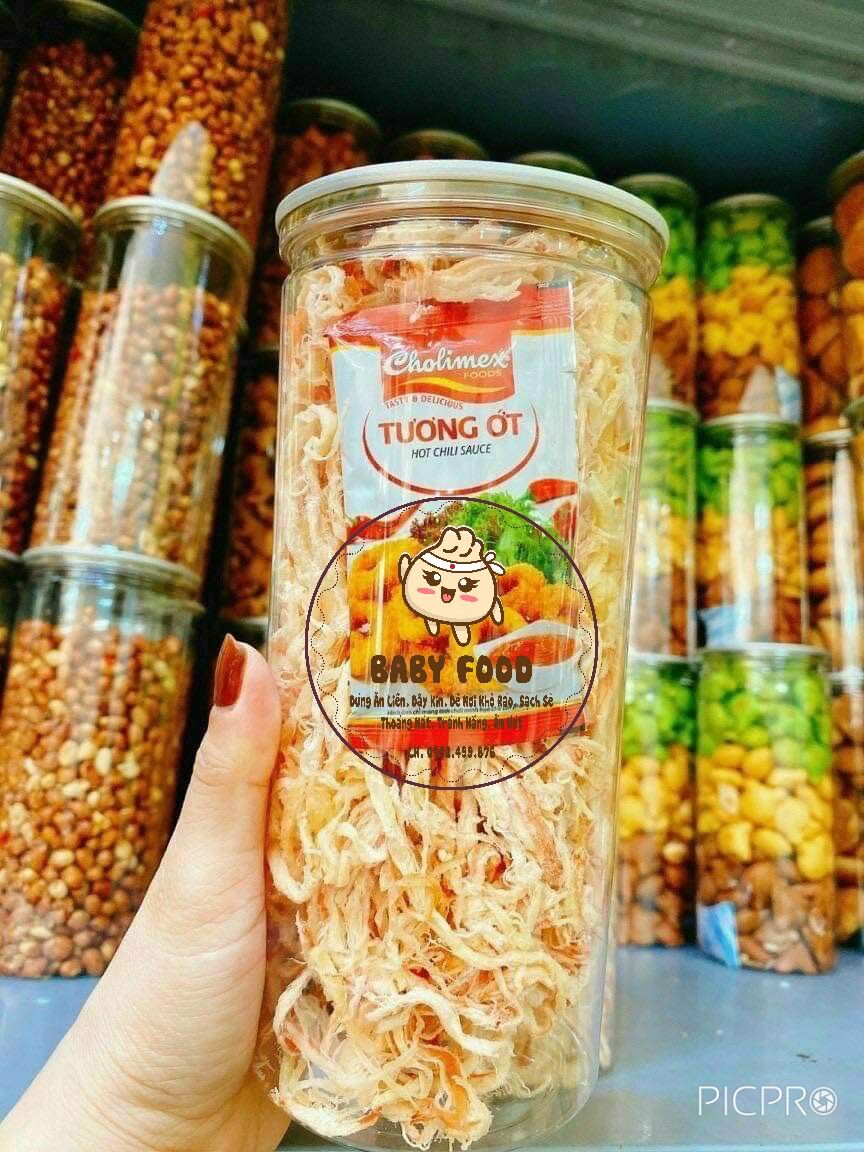 Mực hấp nước dừa thái lan 200g