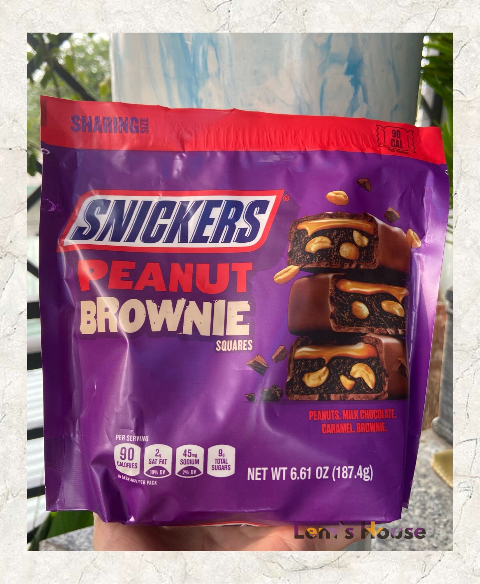 Kẹo snicker peanut brownie