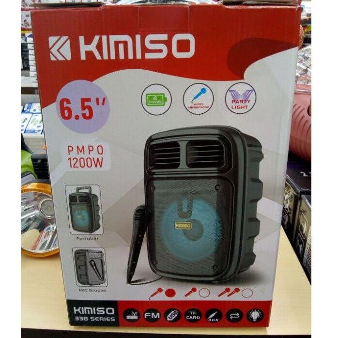 Loa Bluetooth kimiso 338 có Mic hát