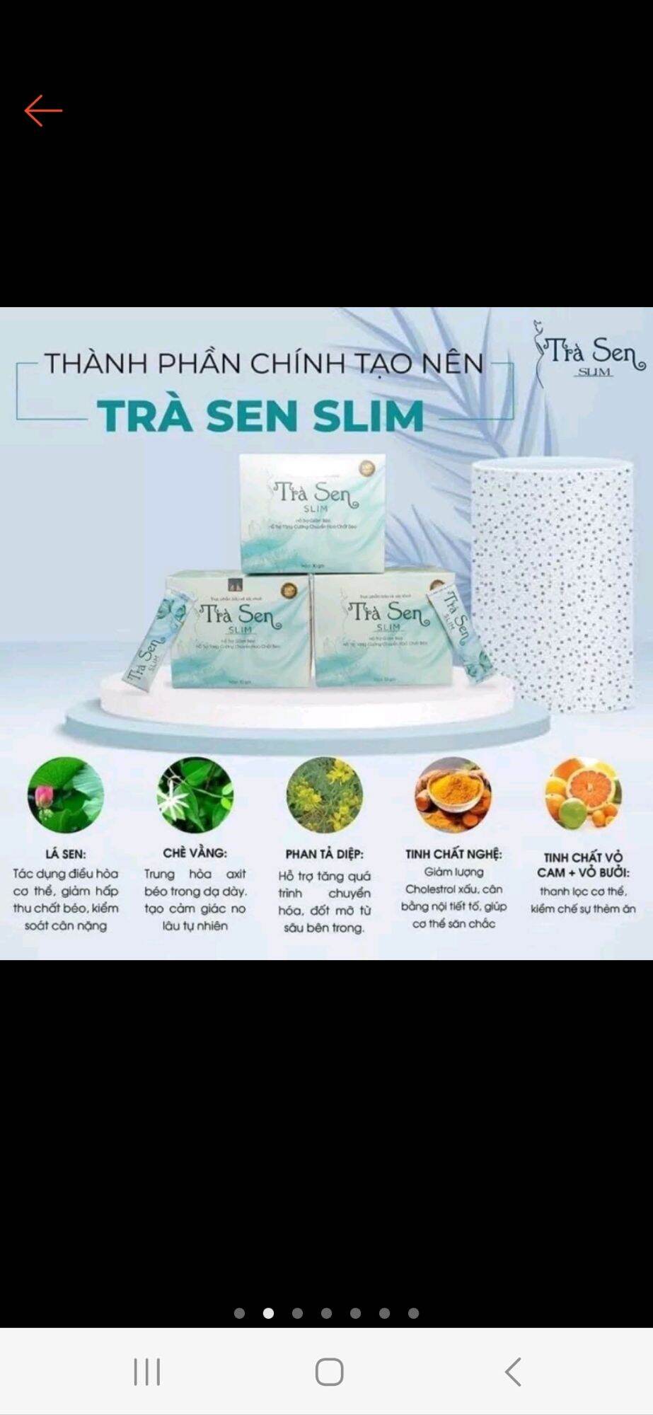 Trà sen slim giảm nhanh 7 ngày